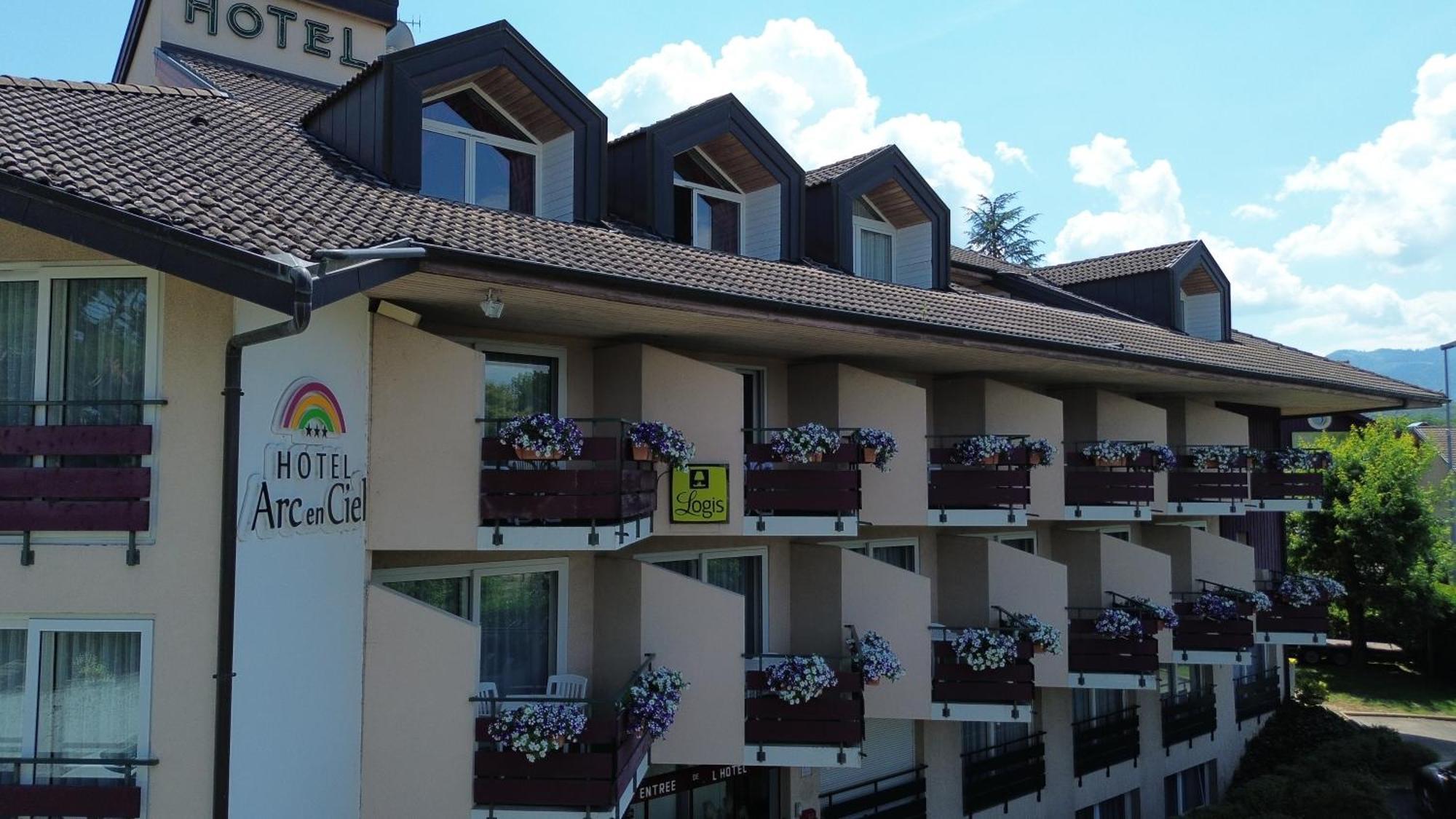 Logis Hotel Arc En Ciel Thonon-les-Bains Bagian luar foto