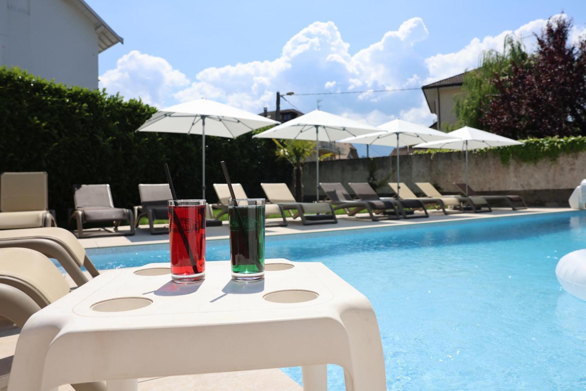 Logis Hotel Arc En Ciel Thonon-les-Bains Bagian luar foto