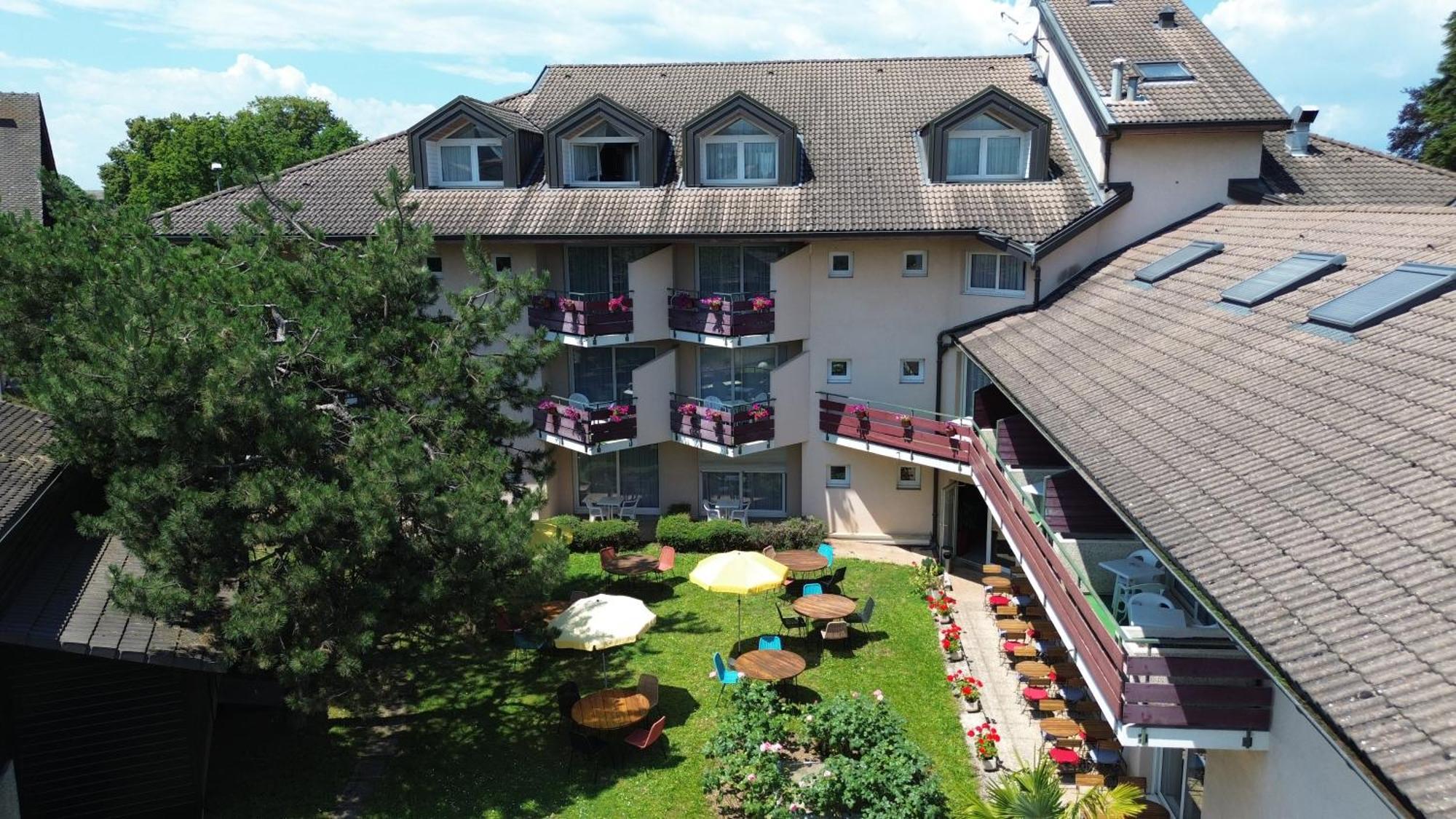 Logis Hotel Arc En Ciel Thonon-les-Bains Bagian luar foto