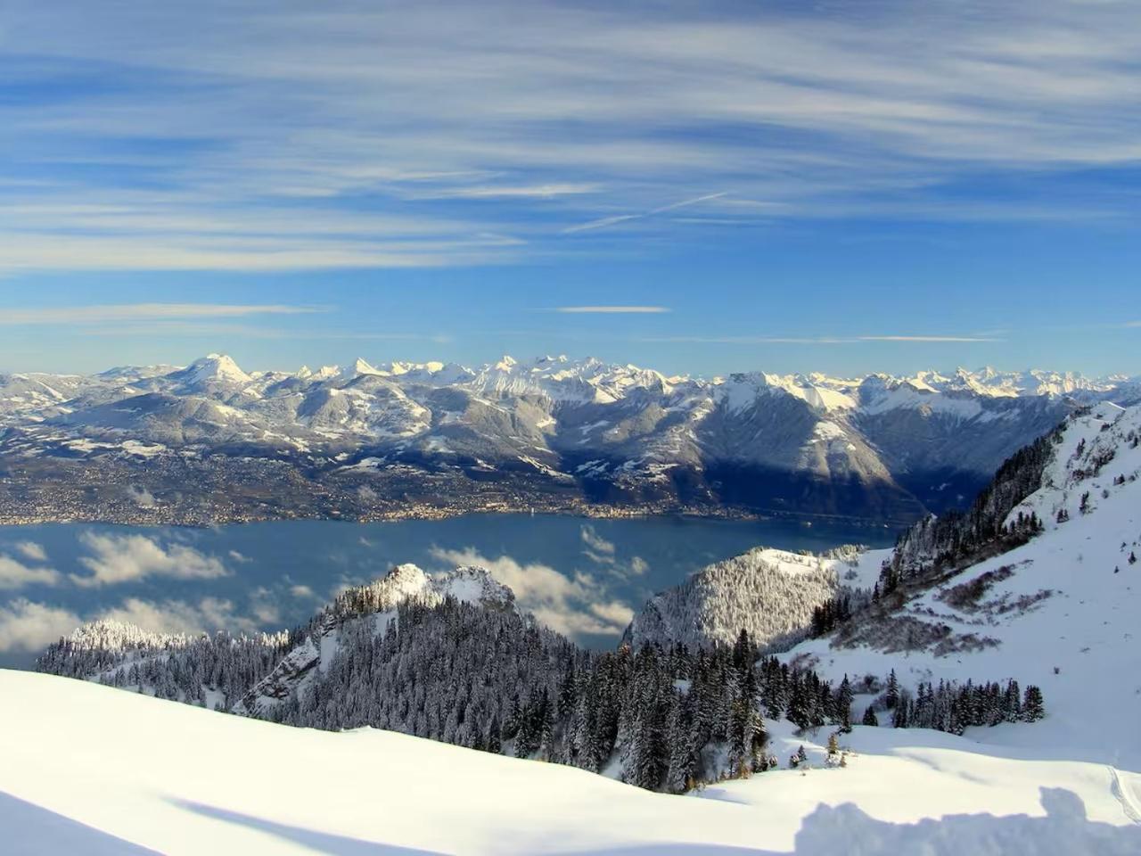 Logis Hotel Arc En Ciel Thonon-les-Bains Bagian luar foto
