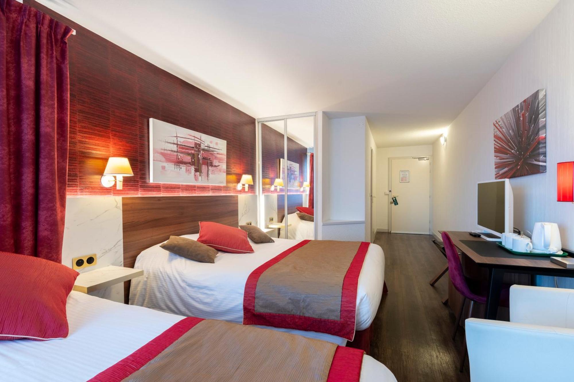 Logis Hotel Arc En Ciel Thonon-les-Bains Ruang foto