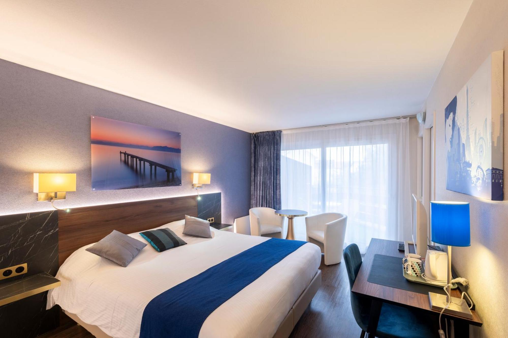 Logis Hotel Arc En Ciel Thonon-les-Bains Bagian luar foto